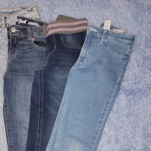 Girls' Blue Denim Jeans